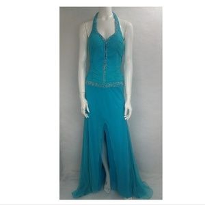Turquoise Prom Dress